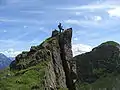 Crag on the way to the Wildseeloder
