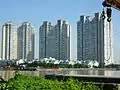 A housing project Saigon Pearl in Ho Chi Minh City