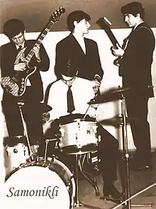Samonikli: standing, from left to right: Marko Novaković, Milan Pavlov, Bojan Drndić; sitting: Vukašin Veljković