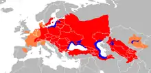 Wels catfish is native to central and eastern Europe, and introduced in western Europe