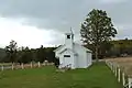 Solomon's Chapel, one of the many smaller churches in Pendleton County, WV
