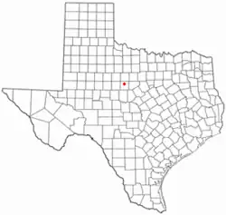 Location of Baird, Texas