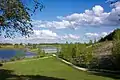 Trans Canada Trail in Manitoba at Silver Springs Park viewed from Birds Hill, R.M. of East St. Paul