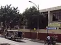 Along the street