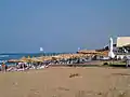 Zacharo's beach.