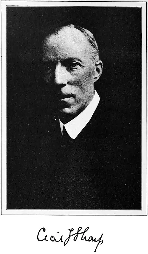 Cecil J Sharp