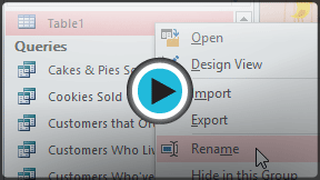 Launch "Working with Databases" video!