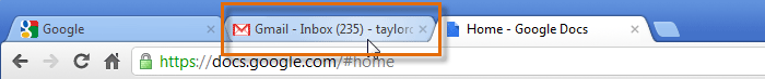 Screenshot of Google Chrome