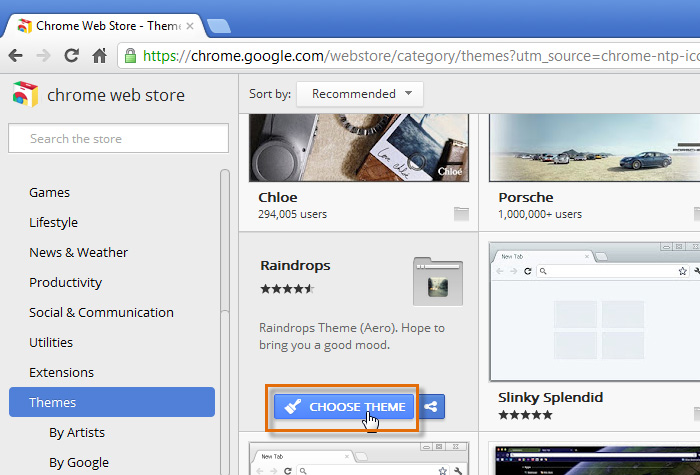 Screenshot of Google Chrome
