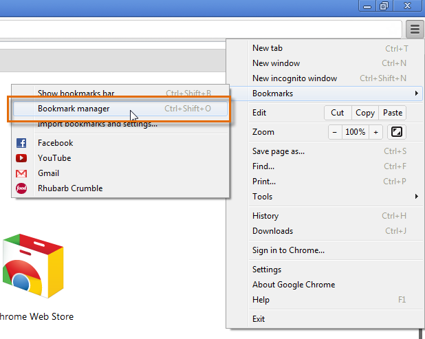 Screenshot of Google Chrome