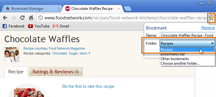 Screenshot of Google Chrome