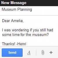 Screenshot of Gmail