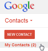 Screenshot of Gmail