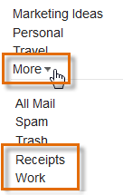 Screenshot of Gmail