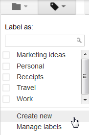 Screenshot of Gmail