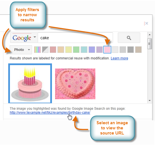 Screenshot of Google Documents