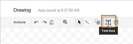 Screenshot of Google Documents