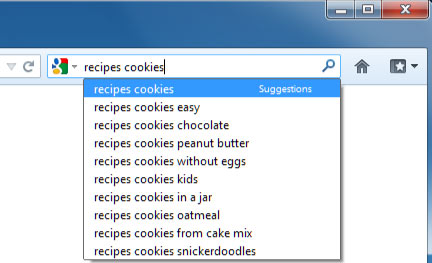 Search suggestions