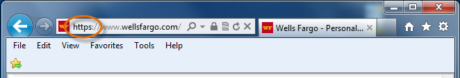 Screenshot of Internet Explorer 9