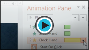 Launch "Animating Text and Objects" video!