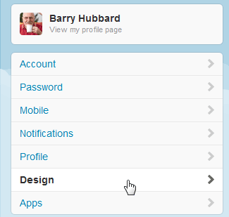 A screenshot of Twitter