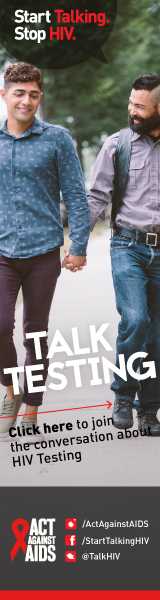 Start Talking. Stop HIV. Talk PrEP Click here to join the conversation about HIV Testing. Act Against AIDS. Instagram/Act Against AIDS, Facebook/StartTalkingHIV, Twitter @TalkHIV