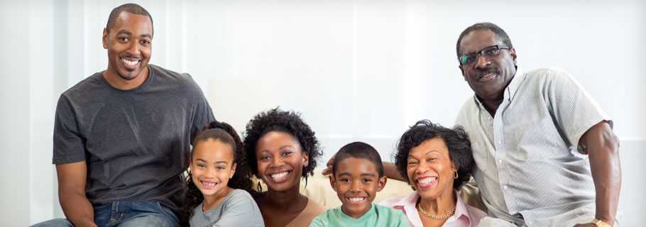 Photo of an African American Family Photo of an African American Family