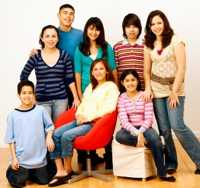 Un grupo de adolescentes