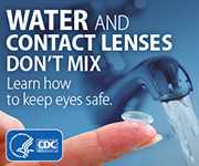 Water and Contact Lenses Dont Mix