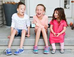 Deborah’s twin daughters were born with craniosynostosis, a birth defect in which the bones in their skulls joined together too early.
