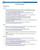 Social Media Outreach Messages