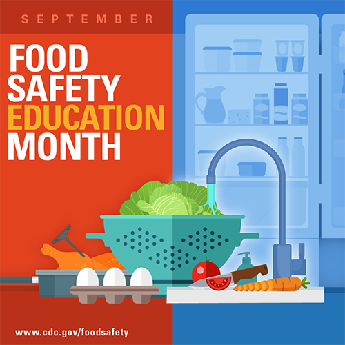 Image about Food Safety Education month in September