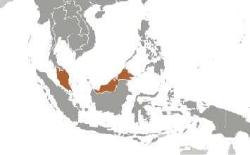 Map of Malaysia