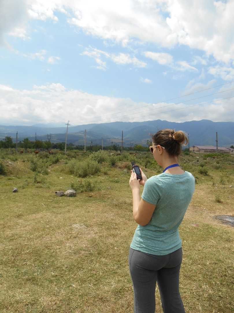 The survey team worked in remote locations.