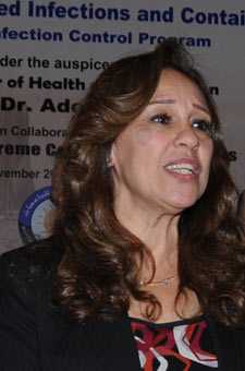 Maha Talaat, Deputy Director for Disease Prevention, Global Disease Detection, US Naval Medical Research Unit. Cairo, Egypt.