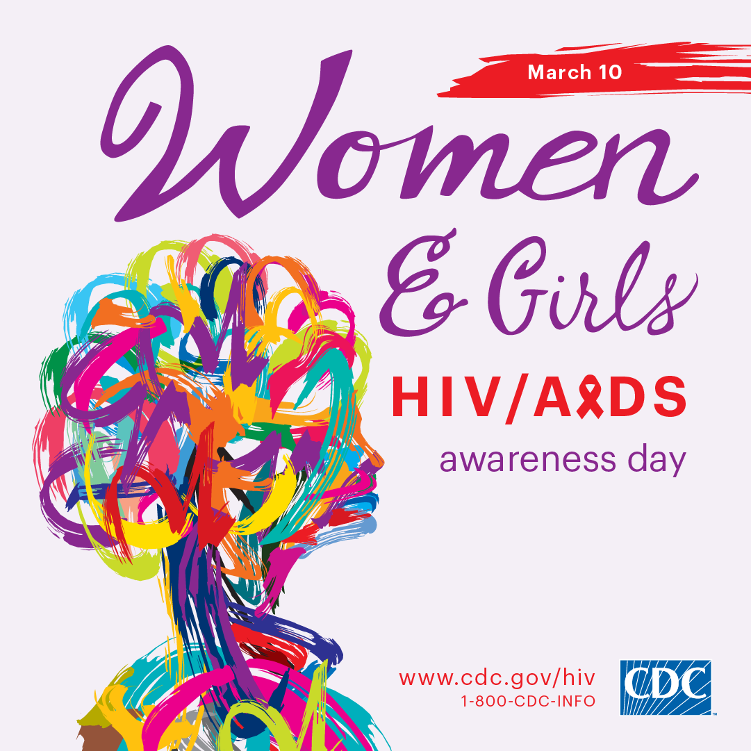 This Facebook and Instagram Optimized graphic promotes National Women and Girls HIV/AIDS Awareness Day on May 10. For more information, visit www.cdc.gov/hiv.