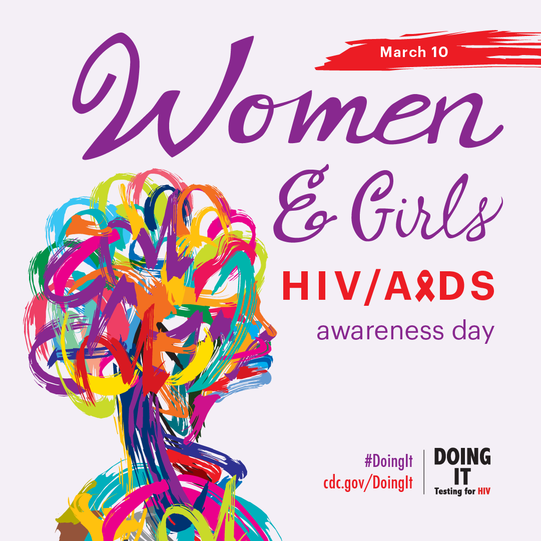 This Instagram graphic promotes National Women and Girls HIV/AIDS Awareness Day on May 10. For more information, visit www.cdc.gov/hiv.