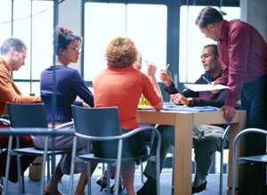 image of people in a conference room