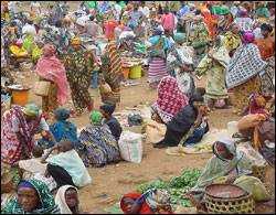 A shifting market in Tanzania (Courtesy: The Ifakara Health Research and Development Centre and the Rufiji District Council Health Management Team, Tanzania)