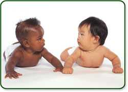 two babies