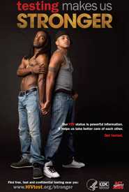 Our HIV status is powerful information. It helps us take better care of each other. Get tested.