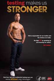 Were responsible for our bodies and the choices we make. We fight HIV by speaking up and knowing our status. We get tested.