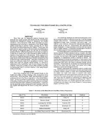 Image of publication Technology for Remote Mine Seal Construction