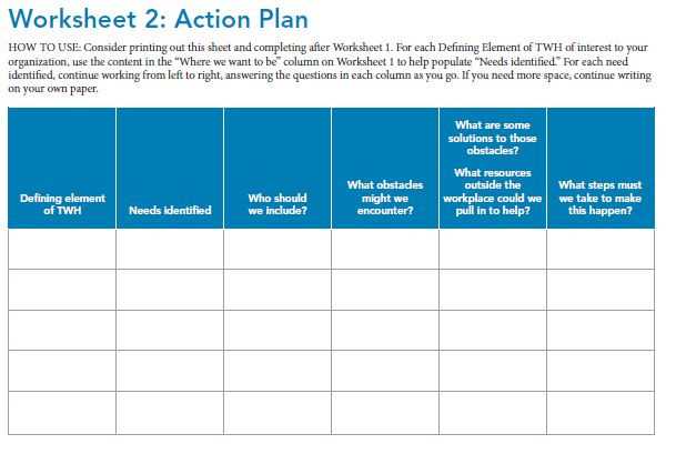 Thumbnail image for the Action Plan worksheet