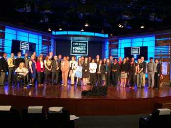 Foto del grupo de los participantes de la campaña Consejos de exfumadores que se reunieron en Washington, DC.