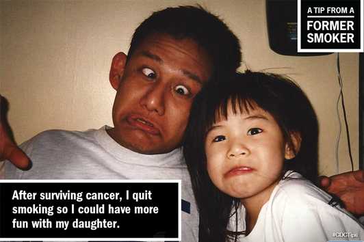 FIND SOCIAL SUPPORT - Tips from a former smoker. After surviving cancer, I quit smoking so I could have more fun with my daughter.