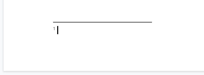 showing the insertion point at the bottom of the page showing the insertion point at the bottom of the page