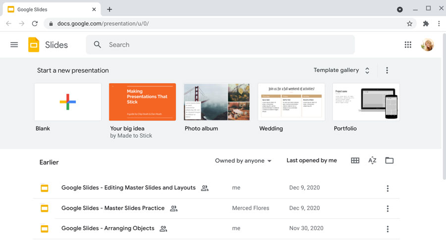 Google Slides app Google Slides app