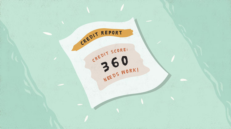 credit report with low credit score of 360 credit report with low credit score of 360