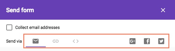 options to send your form options to send your form